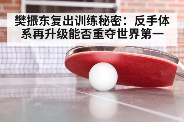 樊振东复出训练秘密：反手体系再升级能否重夺世界第一